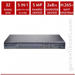 Techvision TC-53216 32 Kanal 16 Ses 5mp Xmeye Ahd Kayıt Cihazı